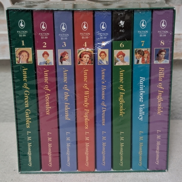 SEALED Anne of Green Gables Complete 8-Book Box Set L. M. Montgomery paperback - Picture 1 of 4